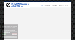 Desktop Screenshot of officineantolini.it